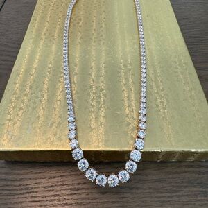 NWT CZ necklace by Marchesa